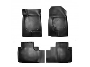 Коврики 3D в салон Norplast чёрные для Haval F7 № NPA10-C28-320